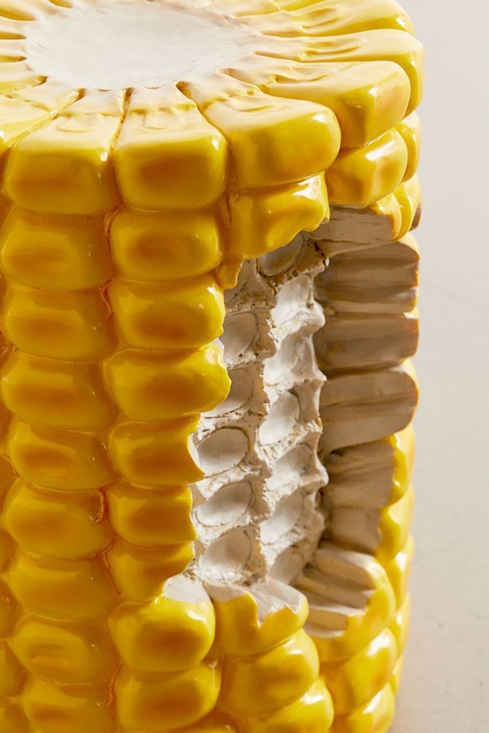 Corn Cob Stool - Corn shaped side table