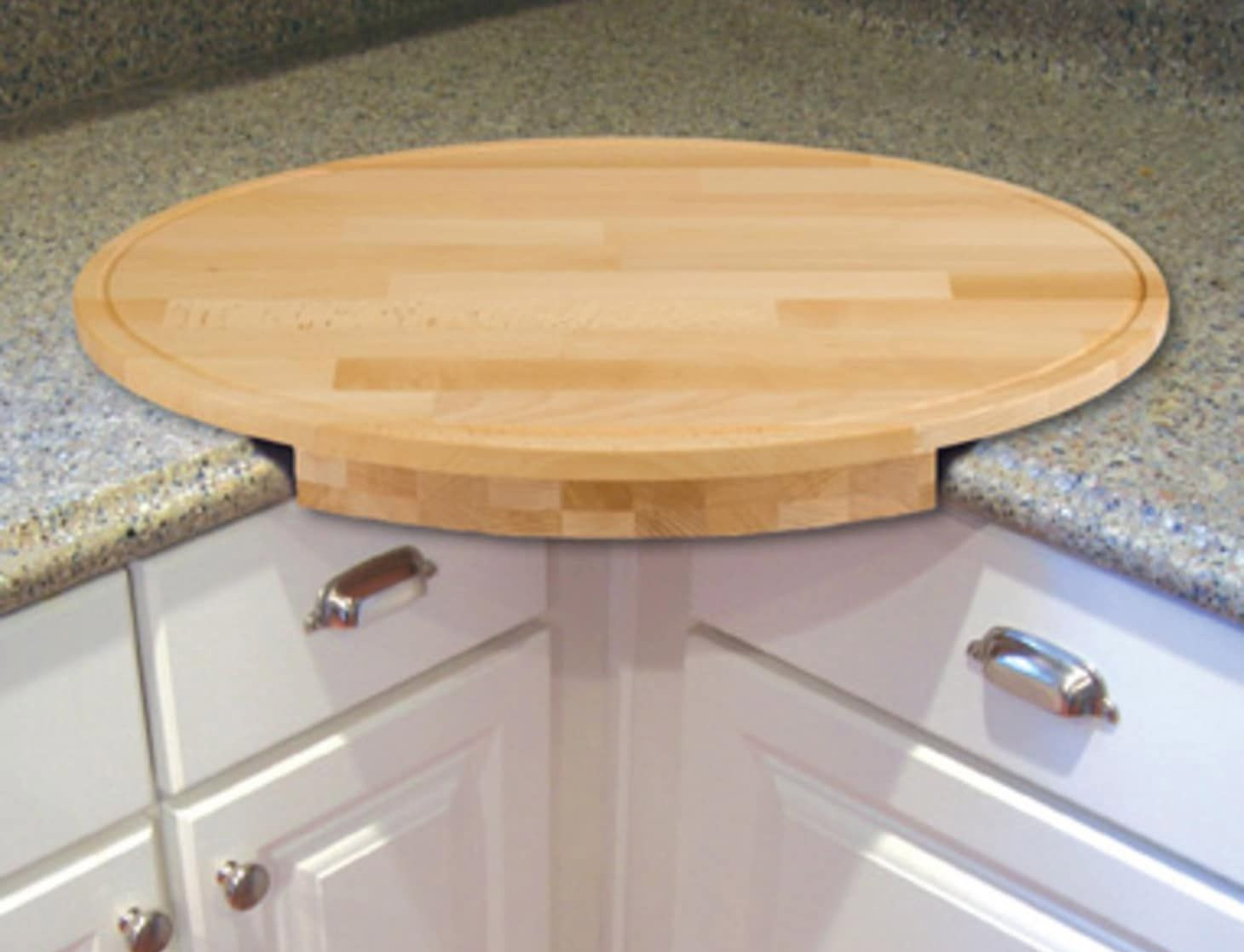 Corner Cutting Board - Corner Counter Cutting Board Attaches to corner of counter
