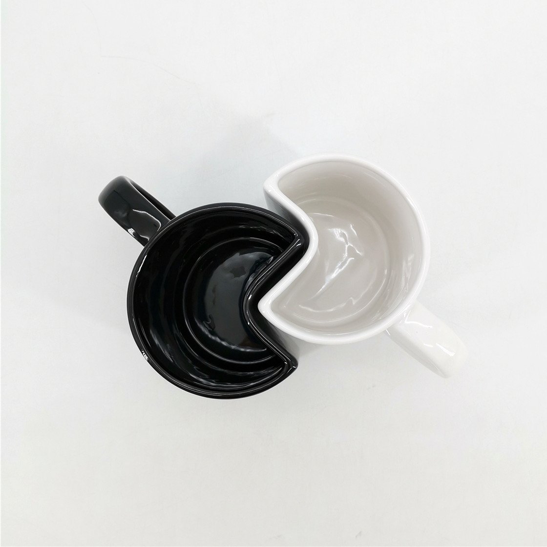 Corner Mug - Corner shaped mug to save space fits in windowsill corners