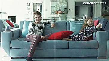 Couch Coaster - Weighted Drink Holder For Couch or Chair Armrest - Rest Drinks On armrest of couch