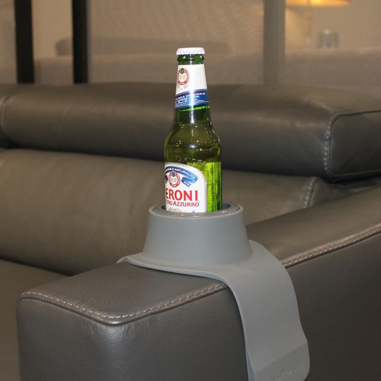 Couch Coaster - Weighted Drink Holder For Couch or Chair Armrest - Rest Drinks On armrest of couch