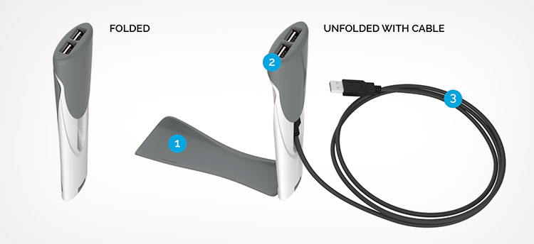 Couchlet - Couch and Bed Phone Charging Device