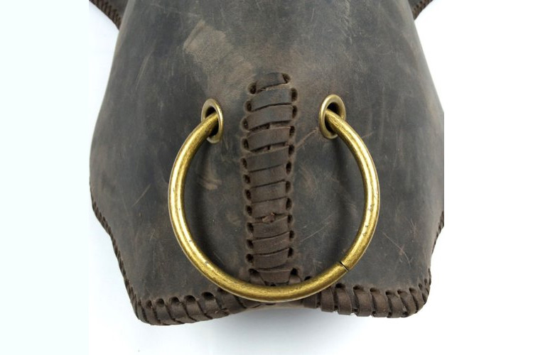 Leather Cow Head Backpack