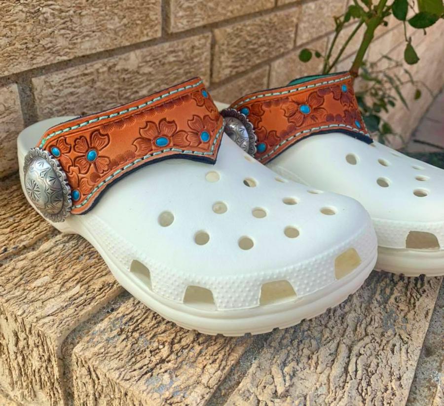 Cowboy boot crocs