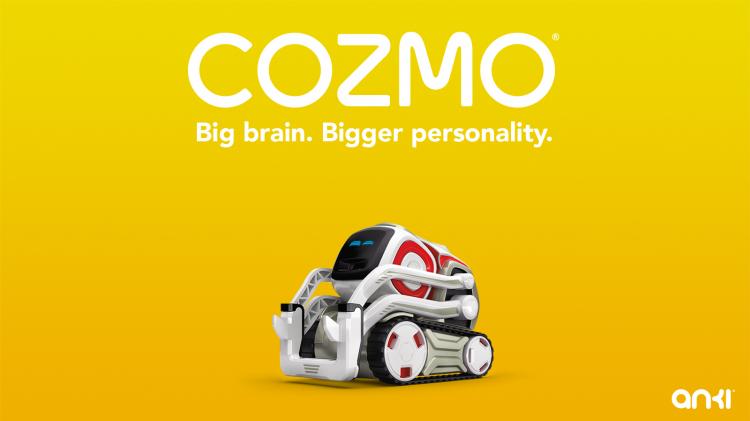 Cozmo Cute Mini Robot - Interactive home robot toy for kids - Bulldozer robot like Wall-e