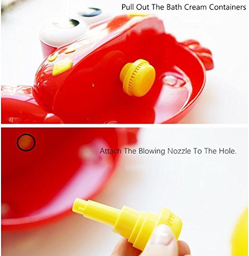 Crab Bubble Machine Bath Toy - Bubble wall crab bubble machine bathtub kids toy