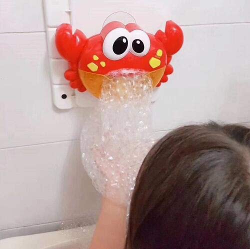Crab Bubble Machine Bath Toy - Bubble wall crab bubble machine bathtub kids toy