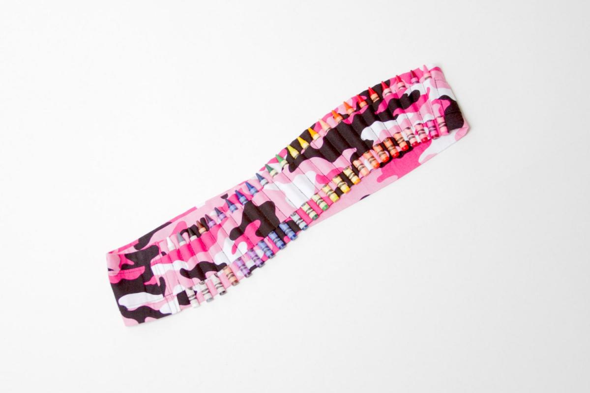 Kids Crayon Bandolier Crayon Holster Band