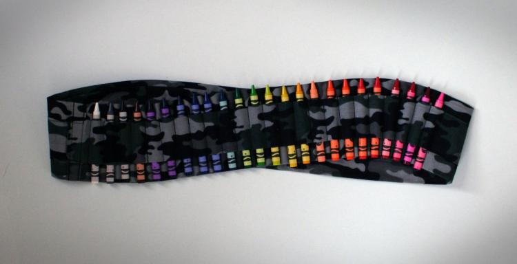 Kids Crayon Bandolier Crayon Holster Band