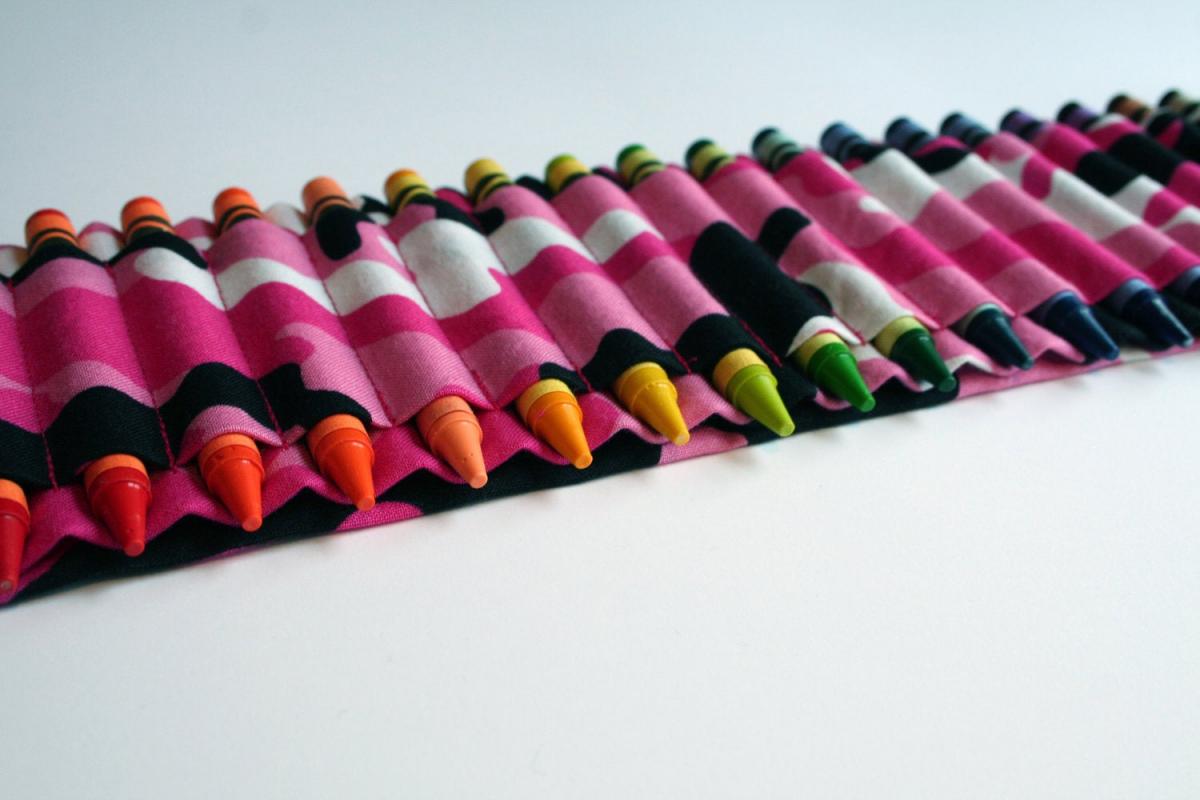 Kids Crayon Bandolier Crayon Holster Band