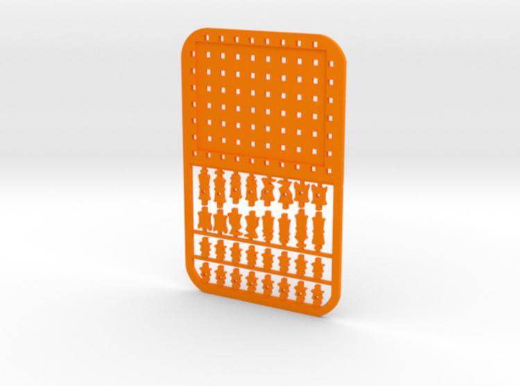 Credit Card Sized Mini Chess Set - Tiny travel chess set fits into wallet