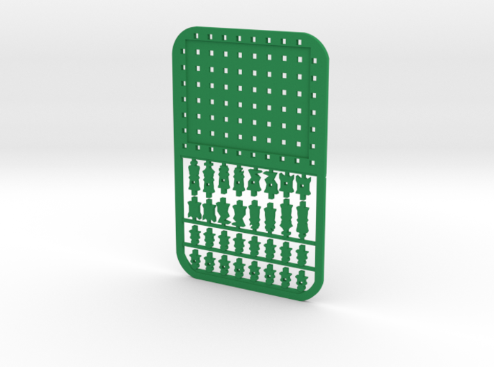 Credit Card Sized Mini Chess Set - Tiny travel chess set fits into wallet