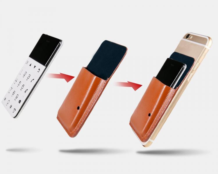 Credit Card Sized Phone Fits In Your Wallet - Emergency wallet phone