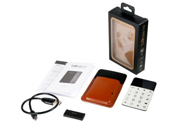 Credit Card Sized Phone Fits In Your Wallet - Emergency wallet phone