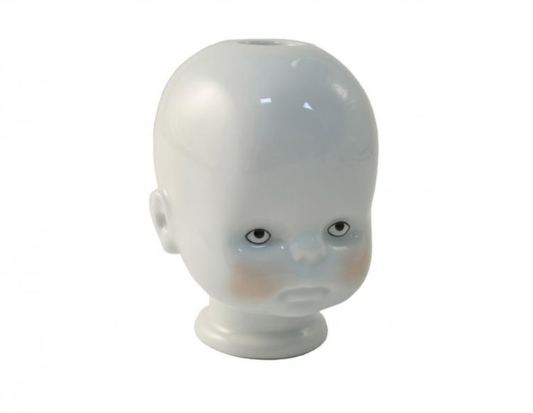 Little Joseph - Creepy Doll Head Candle Holder