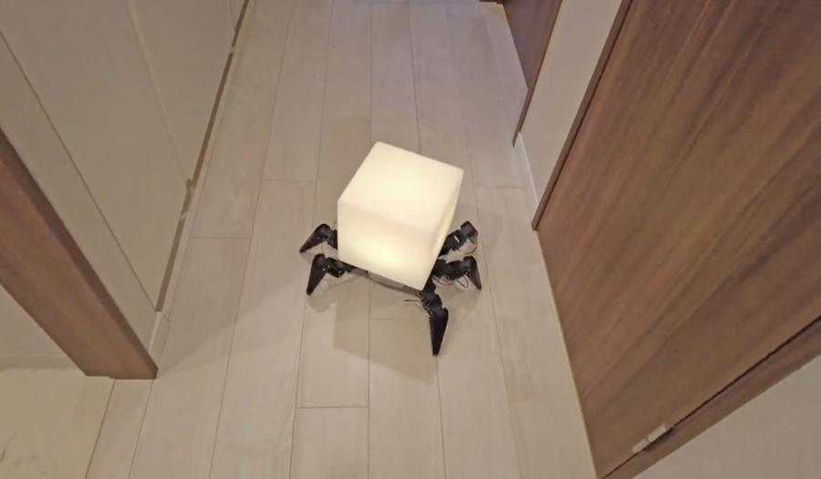 Creepy Spider Night Light Robot That Crawls Around Your House At Night