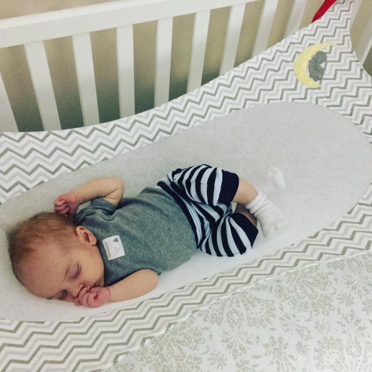 Crescent Womb Newborn Crib Hammock - Newborn safety bed - reduces risk of sids