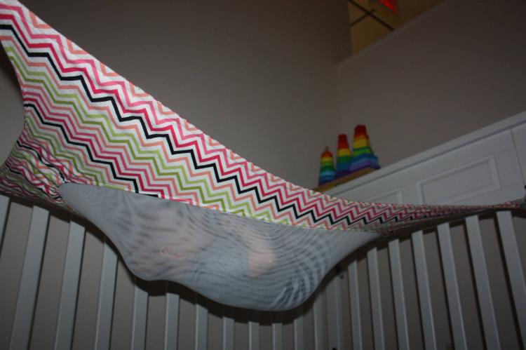 Crescent Womb Newborn Crib Hammock - Newborn safety bed - reduces risk of sids