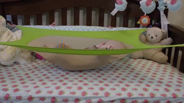 Crescent Womb Newborn Crib Hammock - Newborn safety bed - reduces risk of sids