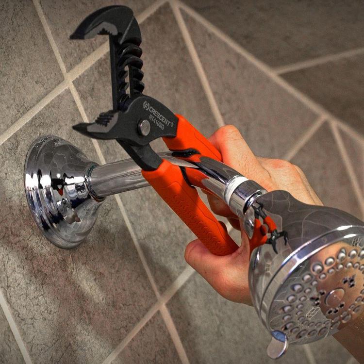 Crescent Wrench Pliers With Pipe Grips On The Handles