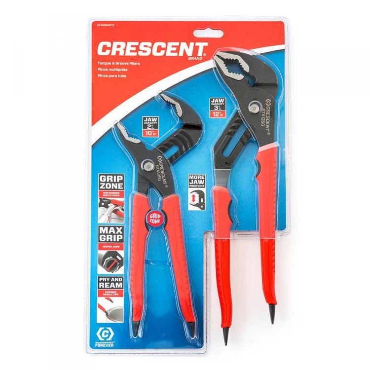 Crescent Wrench Pliers With Pipe Grips On The Handles