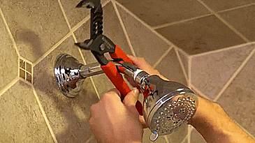 Crescent Wrench Pliers With Pipe Grips On The Handles