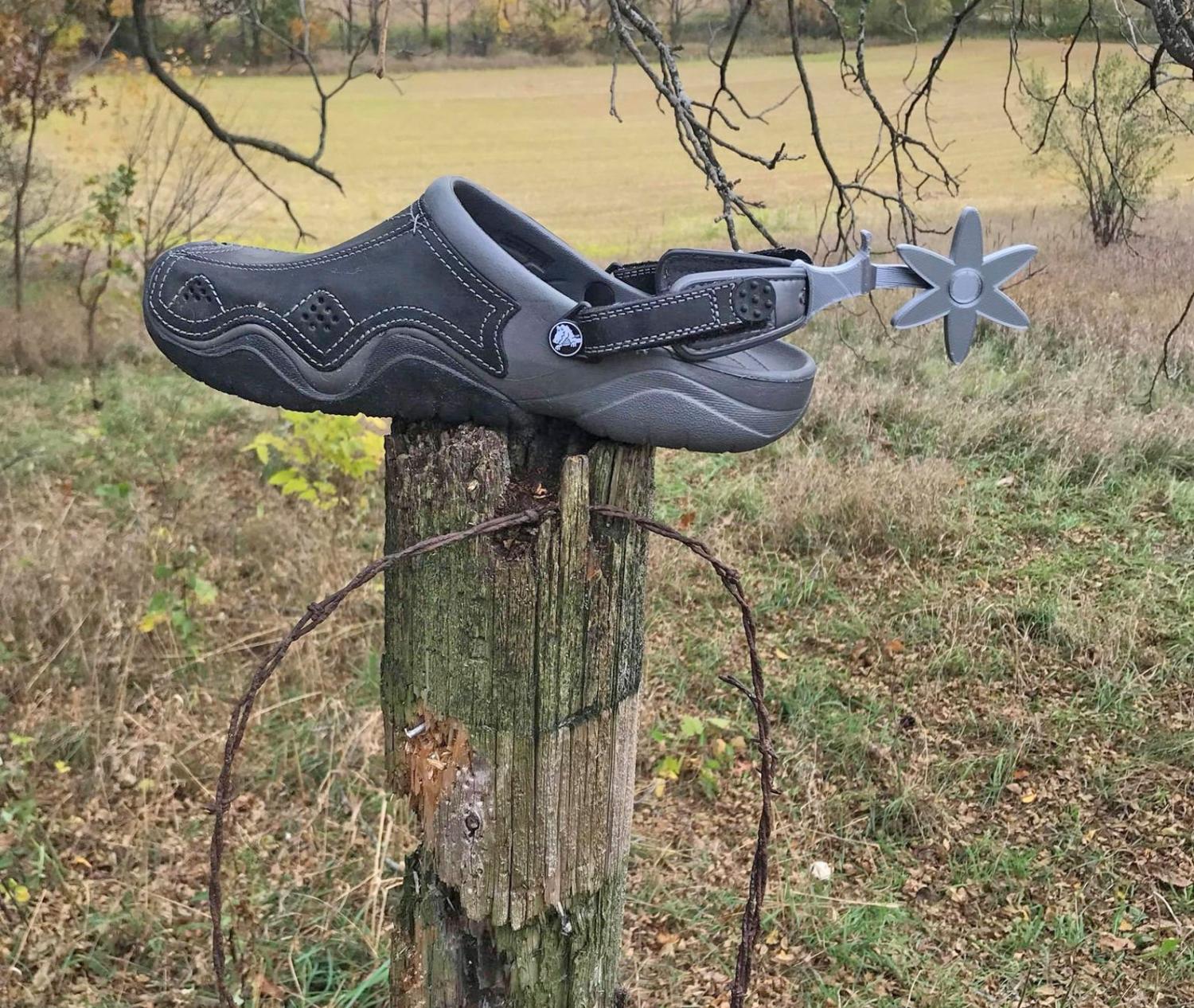 Croc Spurs - Cowboy Crocs Attachment