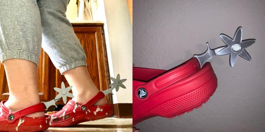 Croc Spurs - Cowboy Crocs Attachment