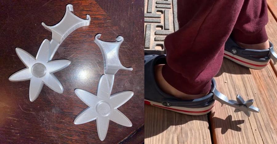 Croc Spurs - Cowboy Crocs Attachment