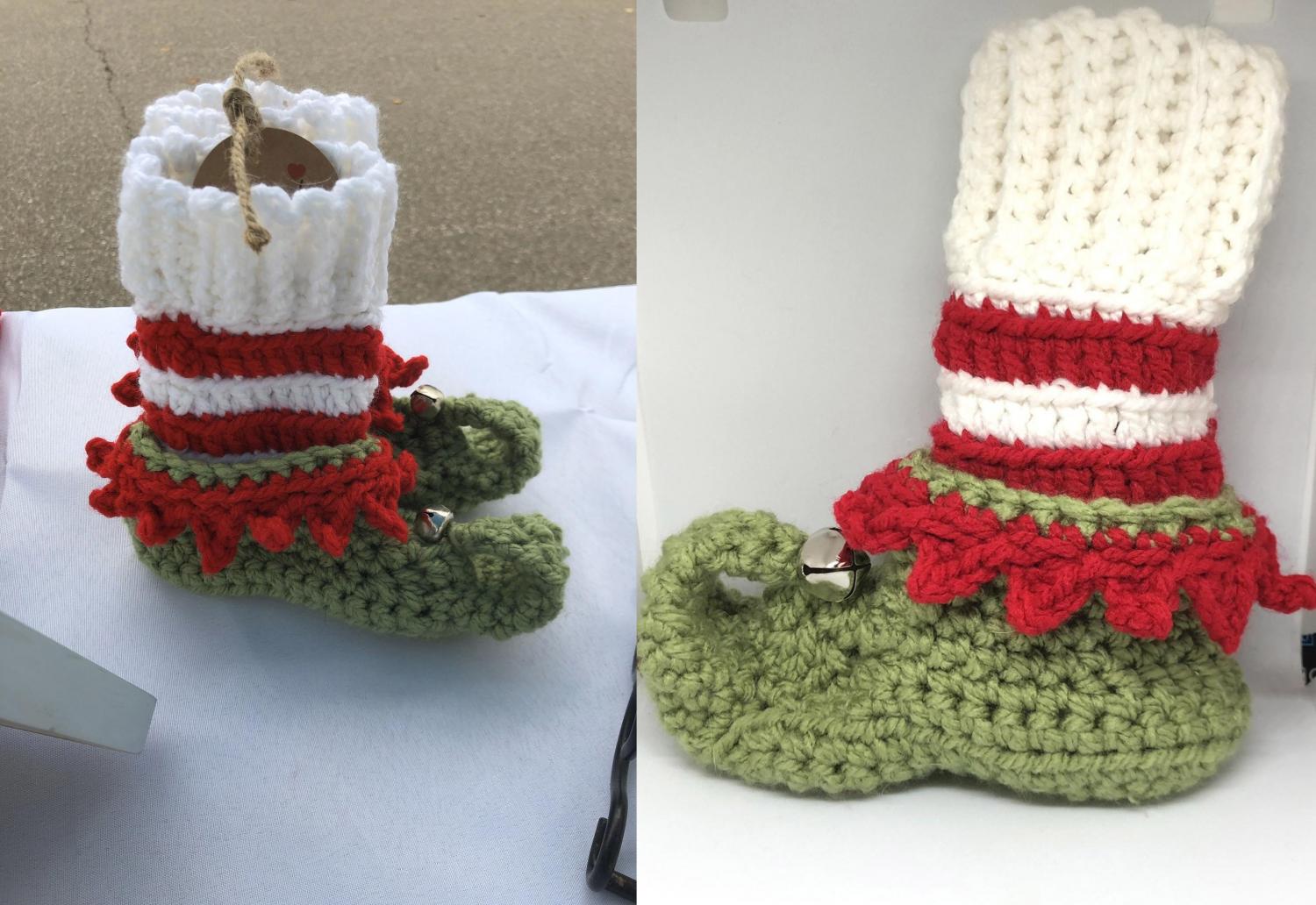 Crochet Elf Slippers - Pattern to crochet your own DIY crochet elf slippers