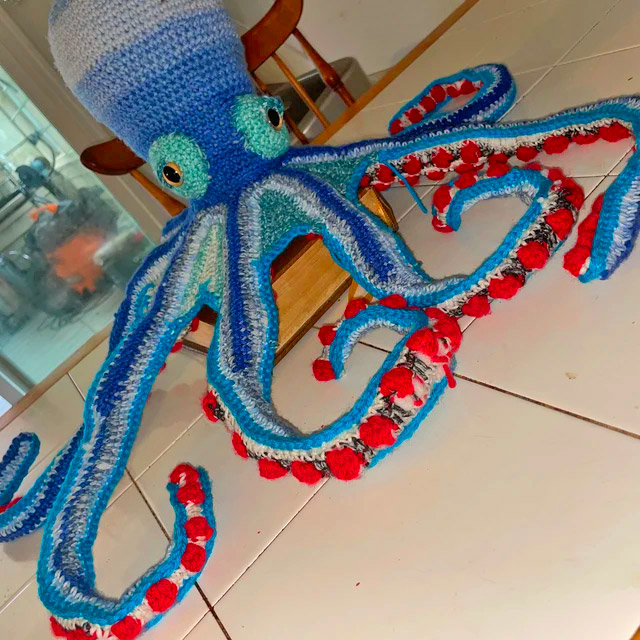 Giant Crochet Octopus Pattern