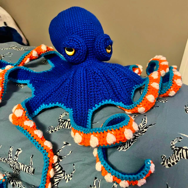 Giant Crochet Octopus Pattern