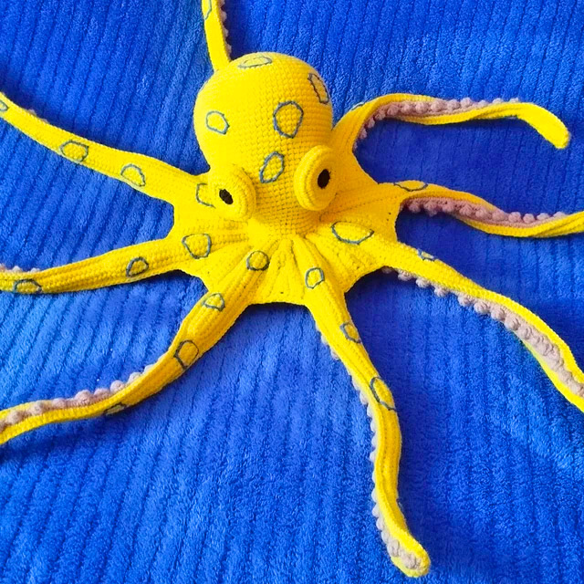 Giant Crochet Octopus Pattern