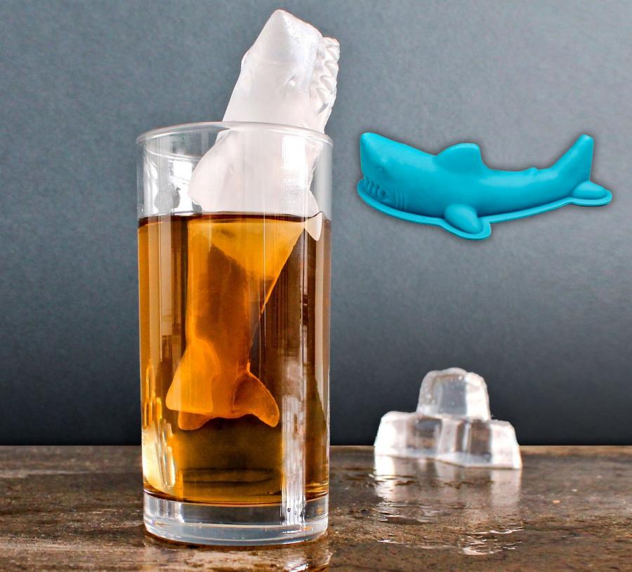 3D Shark ice cube mold