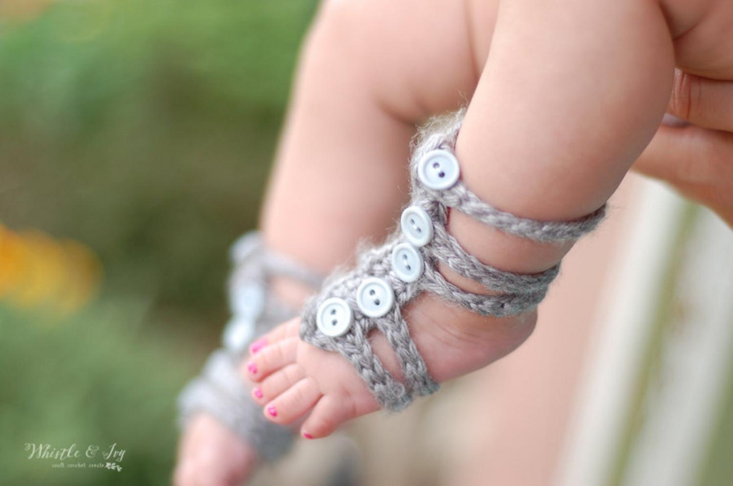 Crochet Toddler baby Sandals
