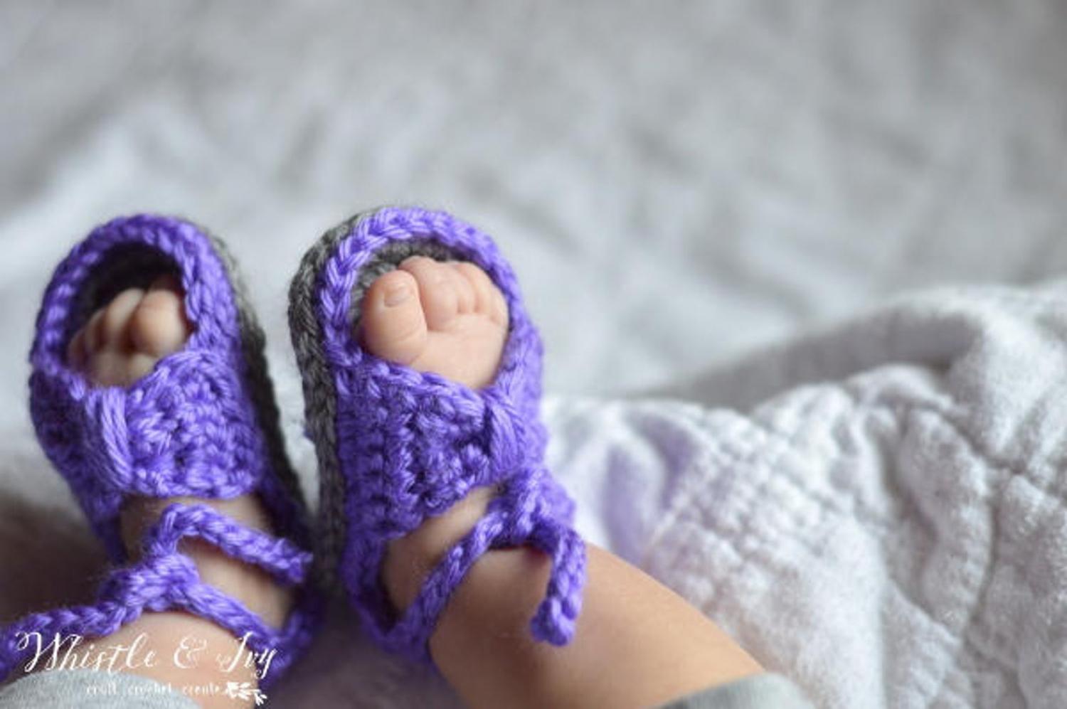 Crochet Toddler baby Sandals