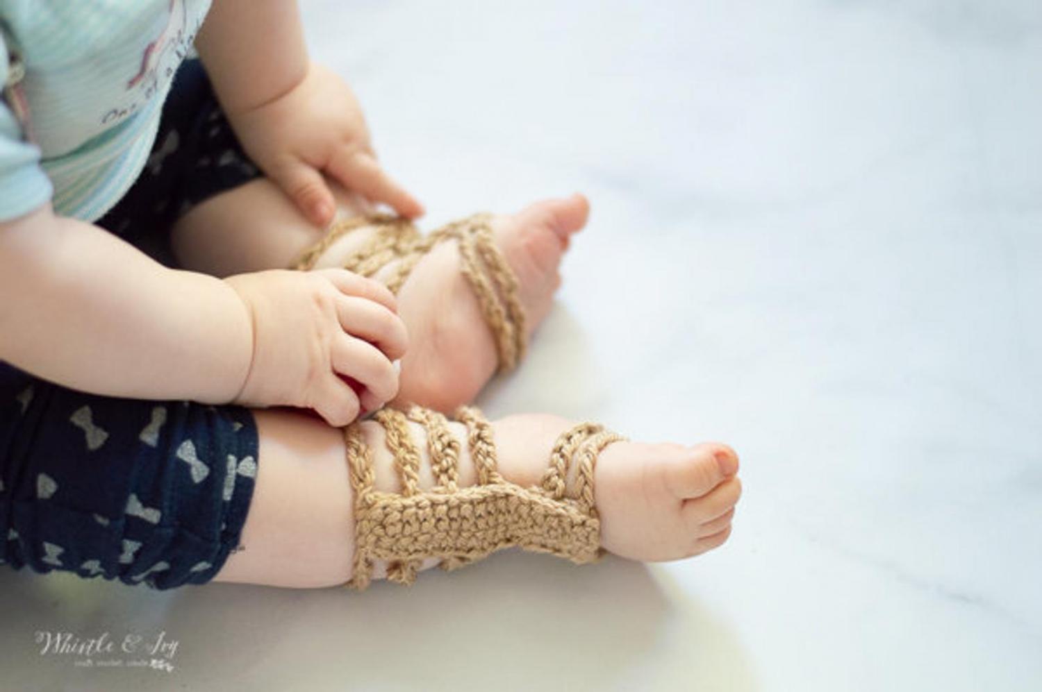 Crochet Toddler baby Sandals