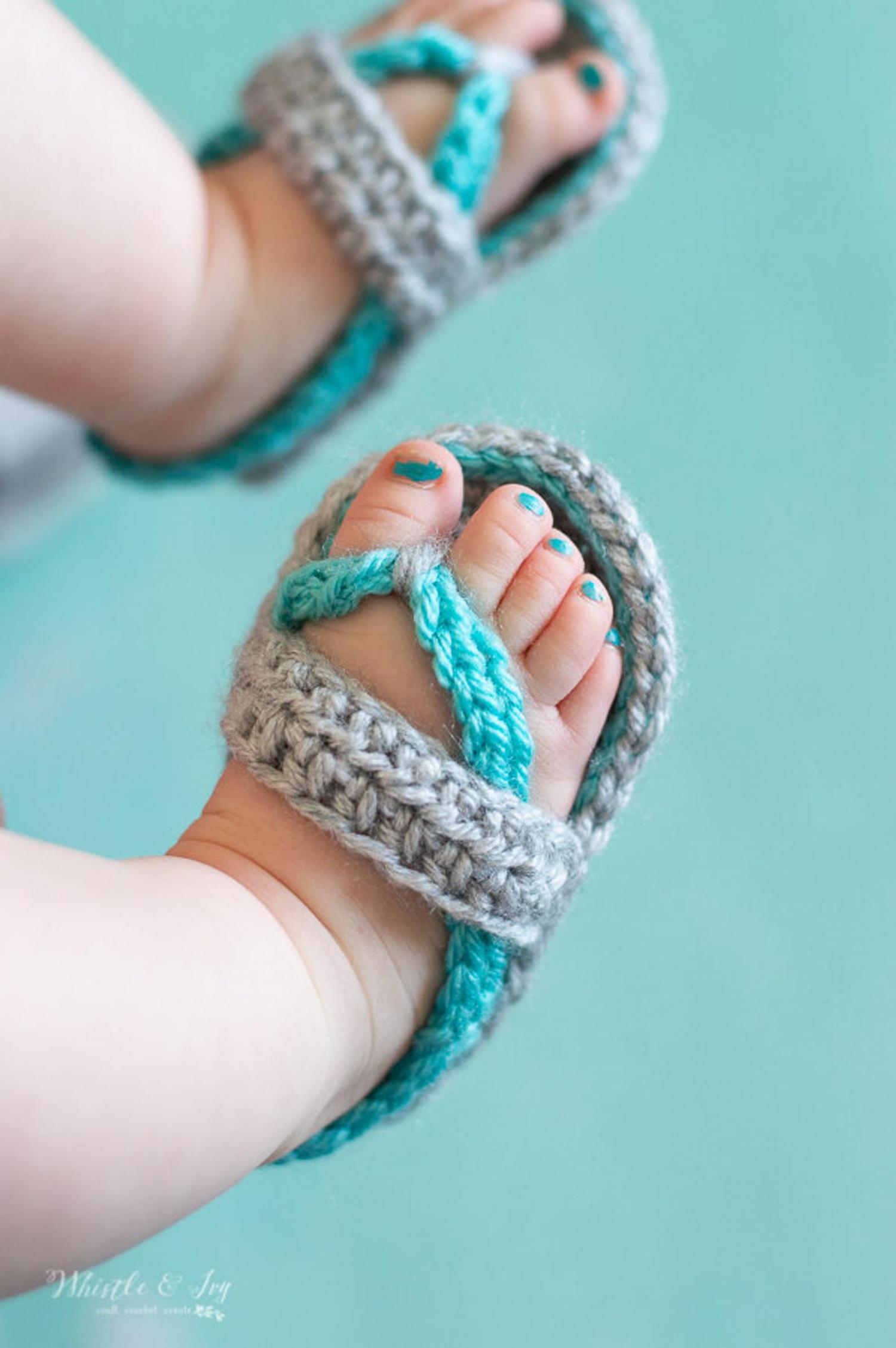 Crochet Toddler baby Sandals