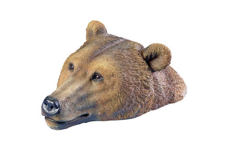 Bear Head Pool Float - Scary prank bear head floating pool toy - Bear Head pool/pond decoration