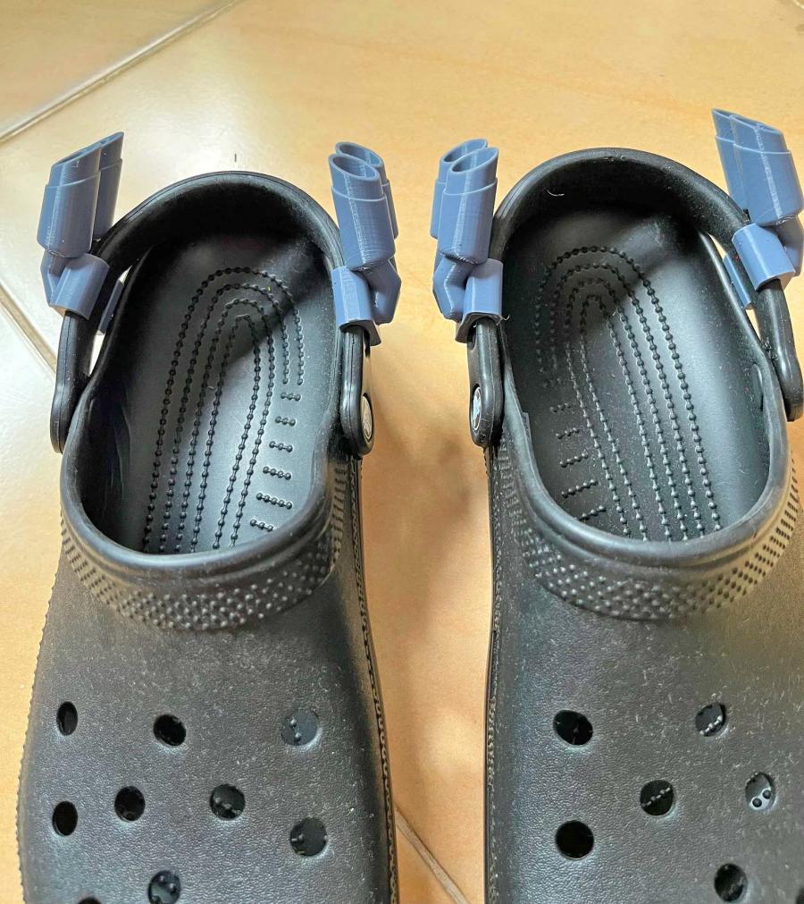 Funny Crocs Muffler Exhaust Attachment