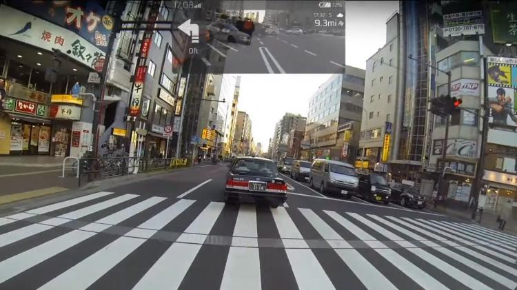 Cross Helmet Smart Motorcycle Helmet With Built-in Rear-View Camera - Heads-up-display helmet