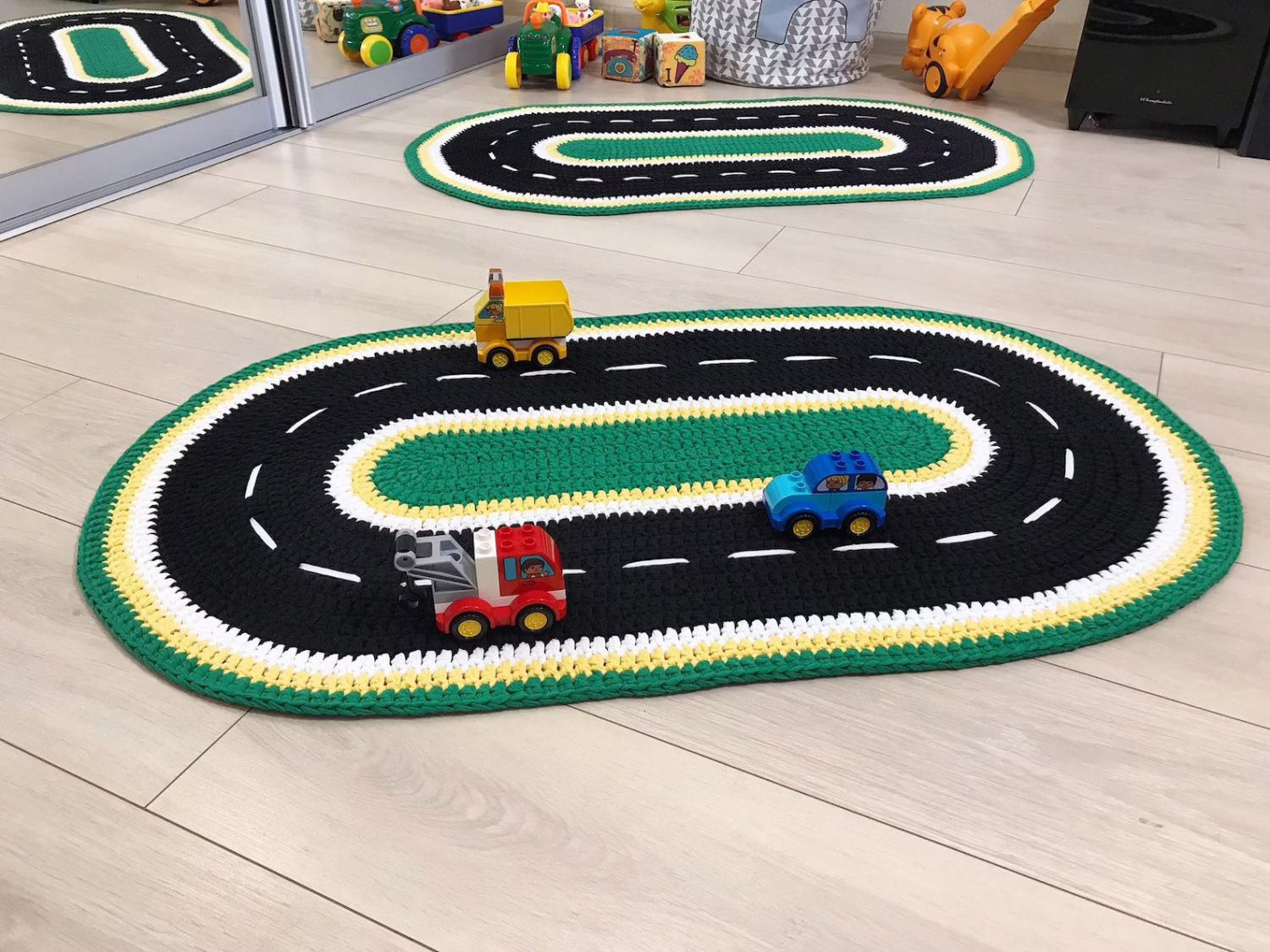 Crotchet Racetrack Rug