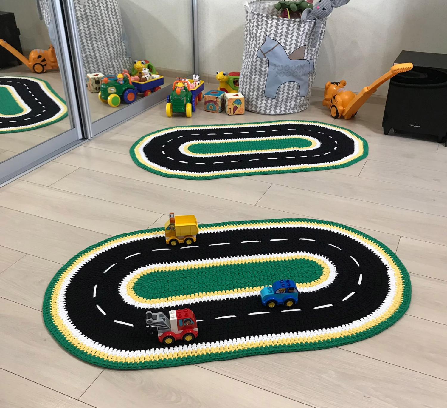 Crotchet Racetrack Rug