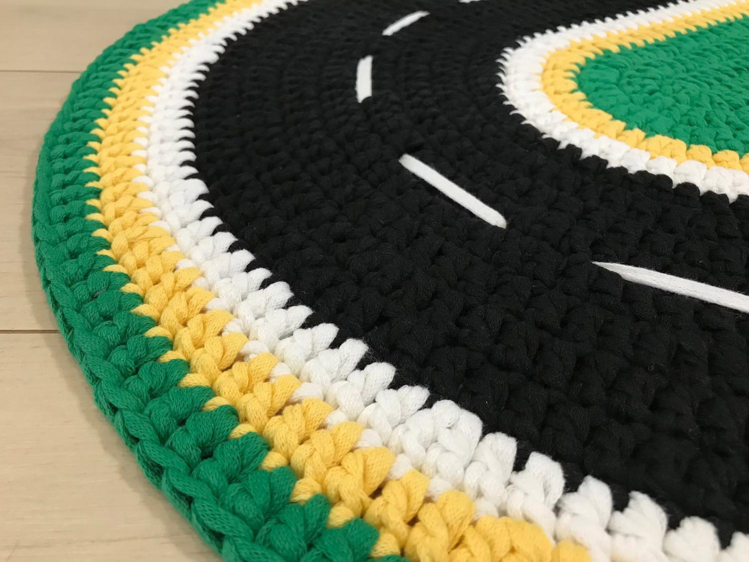 Crotchet Racetrack Rug