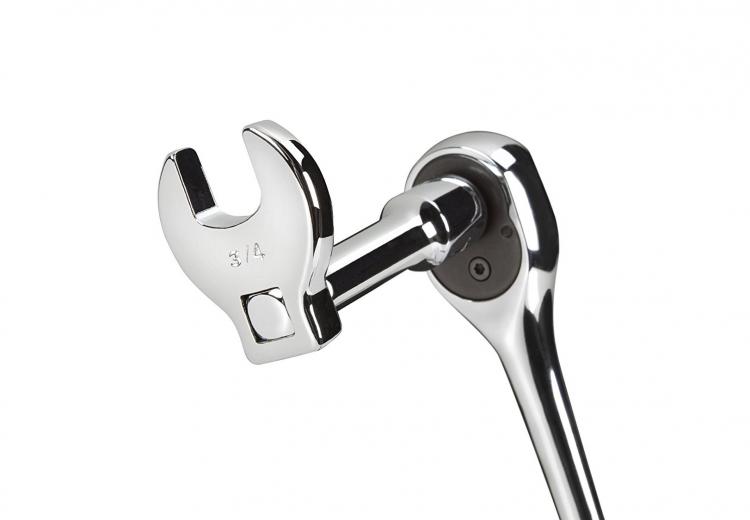 Tekton Crowfoot Wrench Set - Crowsfoot Crescent Wrench Ratchet Set
