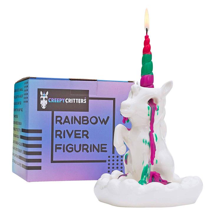 Crying Unicorn Candle Holder