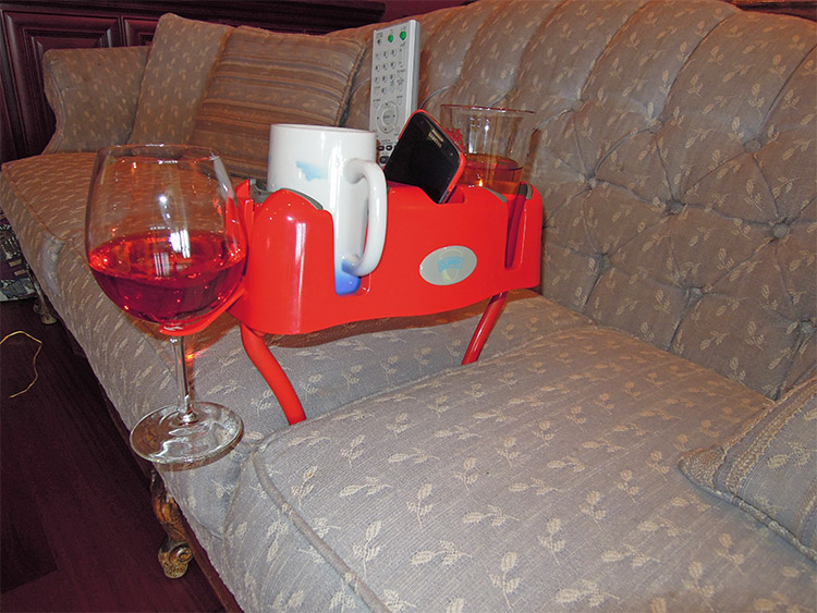 Cupsy - Couch Drink Holder and Organizer