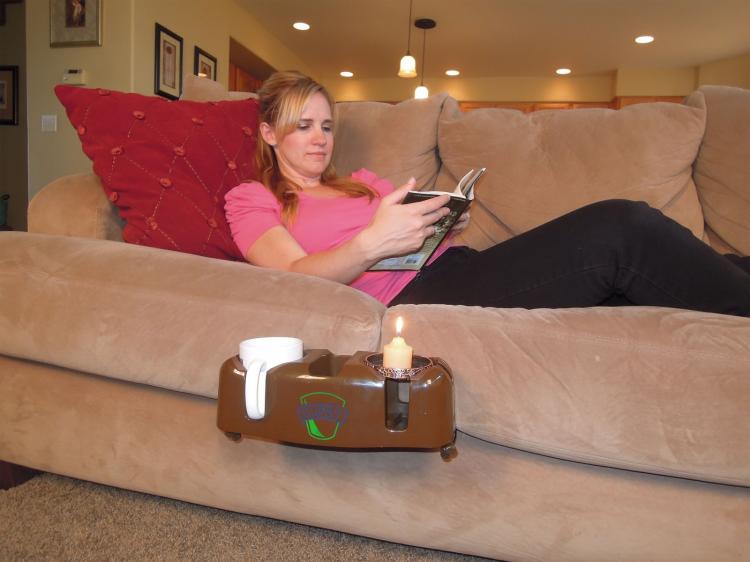 Cupsy - Couch Drink Holder and Organizer