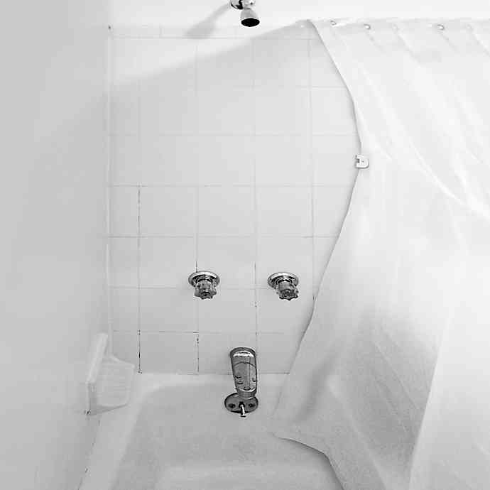 Curvit Curved Shower Curtain - Shower curtain space extender