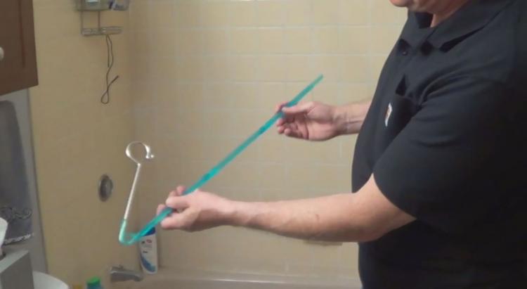 Curvit Curved Shower Curtain - Shower curtain space extender
